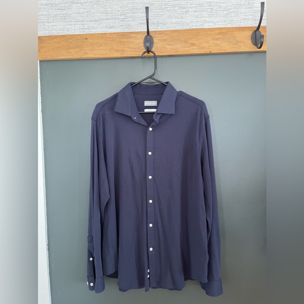 Michael Kors Gauge Knit Shirt